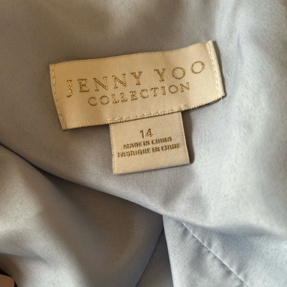 Jenny Yoo Collection Inesse Sleeveless Bridesmaid Evening Long Gown Blue… - Picture 7 of 9